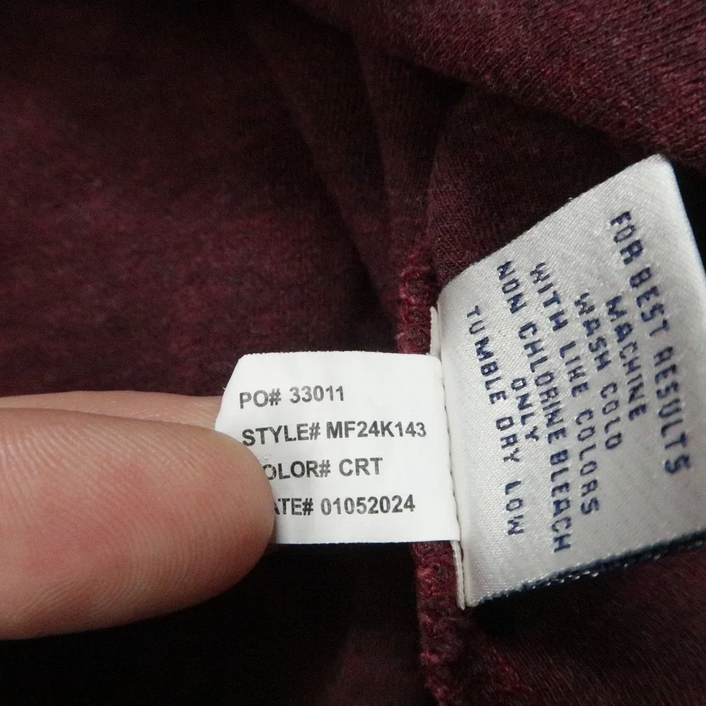 Peter Millar Pullover Mens Medium Red Interlock Ottoman Quarter Zip Sweater